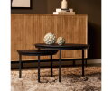 Salontafel Otik Black Oak | 70 cm | set van 2