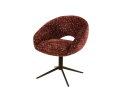 Armstoel Cupa draaibaar VPE2 - Delviro bordeaux rood-bruin