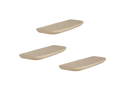 Wandplank Gusta Sand | 60 cm | Set van 3