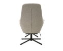 SIFTON RECLINER & FOOTSTOOL OFFWHITE MELANGE