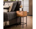 Nachtkastje Flat acacia small - naturel