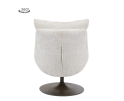 Force Fauteuil met voetenbank - Cremona 02 sand (draaibaar)