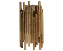 Uneven Waxinehouder Metaal Antique Brass 24cm - BePureHome