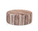Poef Bali rond Be Stylish mocha mousse 234 - &Oslash;80 &times; 30 cm