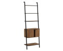 DTP home Lagoon boekenrek teakhout en Mortex naturel / beige - 70 x 35 x 200 cm