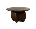 Eettafel Belly rond Ø130 cm Mangohout - Walnoot