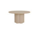 Melzo Eetkamertafel rond beige 150 cm