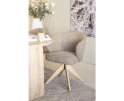 Eetkamerstoel Connor naturel - Taupe | Eleonora