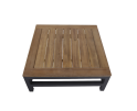 BETIS LOUNGE TABLE 80X80X31 (1071)  -  WOOD ACACIA LIGHT TEAK LOOK