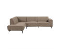 Leeds 2 5-AR + Ottoman L - City 453 Moss Grey