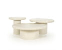 Bijzettafel Jade 66x66cm - zand | Eleonora