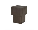 Bijzettafel Jip 40x40cm - bruin | Eleonora