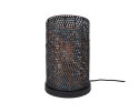 Tafellamp armor tube - Zwart bruin