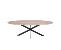 Eiken eettafel Ferris | Ovaal 240 cm | Naturel