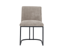 Tower Living Archi Eetkamerstoel &ndash; Stof Eden Beige &ndash; Japandi &ndash; 53x60x83 cm