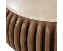 Salontafel Memphis 88x88cm - naturel | Eleonora