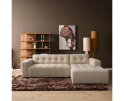 MySofa Ruby Hoekbank Beige  2,5 zits AL + Lounge R