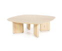 Salontafel Stef medium 100x100cm - naturel | Eleonora