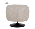 Barga Fauteuil - fabric TED 24 off white (draaibaar)