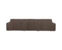 Date Chaise Longue Rechts Grove Ribstof Mud - BePureHome