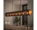 Hanglamp 7L koker XL mesh - Artic zwart