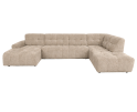Memphis Chaise L - 3-seater - Ottoman R - Haga 30 beige
