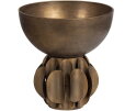 Tub Schaal Metaal Antique Brass - BePureHome