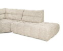 SEVN Violette modulaire U-bank - Silencio Taupe - 398x250 cm - zelf samen te stellen