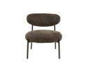 Fauteuil round - Tissee cargo bruin