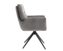 Varzo Armstoel - Toro 5 grey (draaibaar)