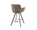 Barstoel Raster draaibaar VPE2 - Hoven taupe-bruin