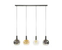 Hanglamp 4L tricolore Sfera - Artic zwart