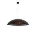 Hanglamp Gardo 1-lichts metaal 90x90x150 cm - smoked brown