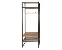 Garderobemeubel roede Luno - Drift Brown Powdercoated