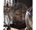 Hanglamp 3L &Oslash;30 armor open - Zwart bruin