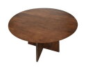 Ronde eettafel - 120x120x77 - Bruin - Mangohout