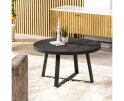 Salontafel, 70 cm, B340 zwart
