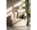 Fauteuil Louis met kussen - zand | Eleonora