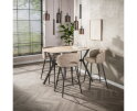 Barstoel boucle salon. VPE2 - Tissee cargo zandkleur