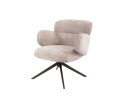 Fauteuil Flex draaibaar - Hoven zand-bruin