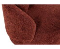 SEVN Lieke fauteuil draaibaar - Rond en compact - Rhapsody 10 Burnt Brick - 93x90x79 cm