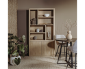 Tower Living Tenna Boekenkast mangohout naturel 120 cm