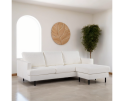 3 seater sofa CL L+R, fabric Abriamo, A920 natural