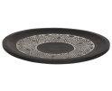 Plate Tribal black - ORDER by 2 pcs,6x&Oslash;39 cm