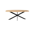 Eiken eettafel Ferris | Deens Ovaal 200 cm | Naturel