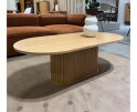 NOLA COFFEE TABLE 60X120 CM PEDESTAL