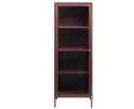 Vitrinekast Bronco tower 160 cm - Rood