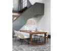 MUST Living eetkamerbank Bloom - 150x57x87 cm - Boucl&eacute; naturel