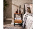 Nachtkastje Niche acacia Small - naturel