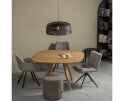 Sara Poef Hoog Teddy Mud 46xØ46 - WOOOD